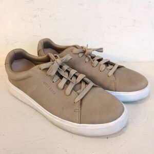 Cole Haan Womens Size 10 B Brown Leather Lace Tie Shoes Sneakers 212850